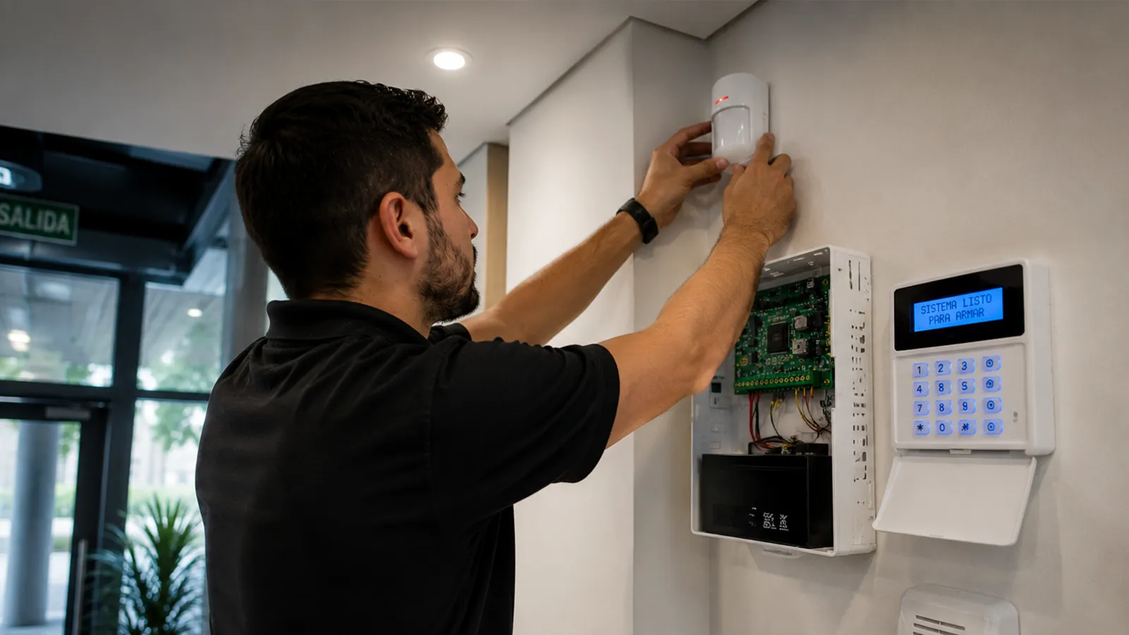 Instalación de sistemas de alarmas y cámaras